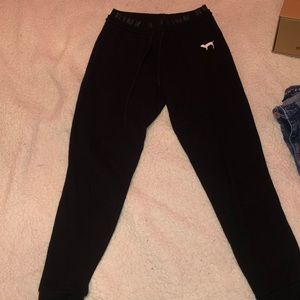 pink black joggers